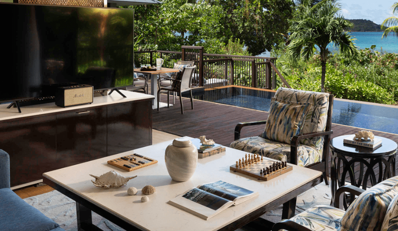 Two Bedroom Beachfront Pool Villa